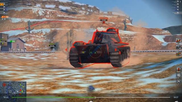 WOT BLITZ l 6 ФРАГОВ НА VK 45.02 a смотреть онлайн