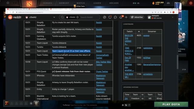 "there is some truth to all these leaks" -Gorgc reacts on post TI shuffle thread on Reddit смотреть онлайн
