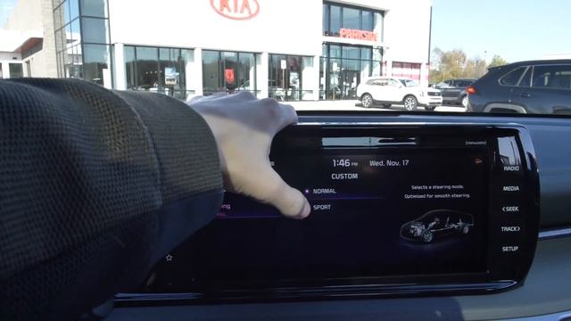 Adjust Steering & Powertrain Modes in the 2022 Kia K5 GT-Line