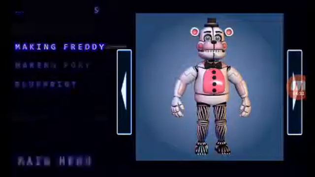 Экстра меню Fnaf Sister Location обзор