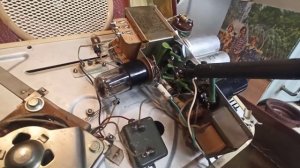 Ремонт лампового электрофона- фон в динамиках #ламповый_усилитель #фон_переменного_тока