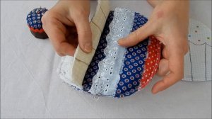 DIY. Как сшить кухонные прихватки кексы или пироженки из лоскутов. patchwork, kitchen gloves