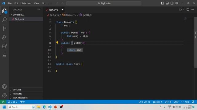 Diamond Operator Enhancement In Java 9 смотреть онлайн