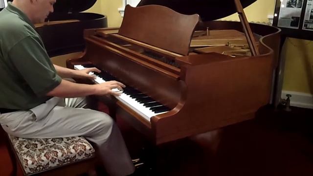 Kawai KG-2 grand piano in Queen Anne Cherry смотреть онлайн