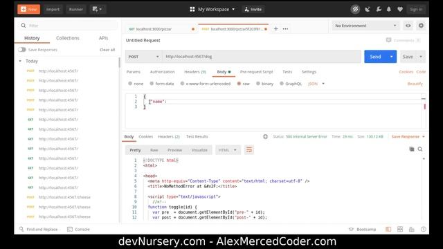 AM Coder - Ruby - Sinatra - #4 Full CRUD DOGS API in 17 Minutes смотреть онлайн