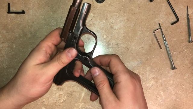 Полная разборка пистолета травматического ТТ (ТТ Лидер 10х32 Т) смотреть онлайн
