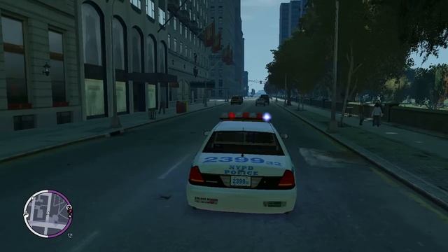 GTA IV - NYPD Ford Crown Victoria Mod смотреть онлайн