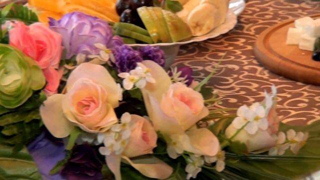 Свадебное оформление на свадьбе Ани и Паши 09.04.2016 смотреть онлайн