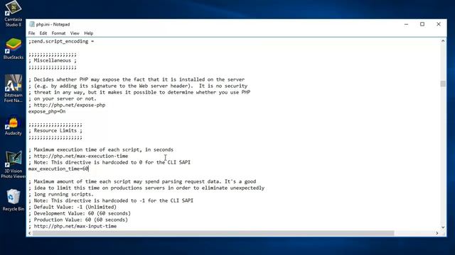 How to increase maximum execution time in PHP - XAMPP смотреть онлайн