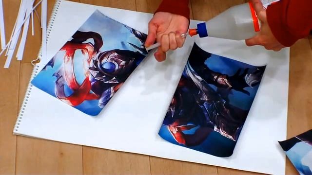 Печатаем плакат на Poster Printer и склеиваем его смотреть онлайн