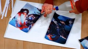 Печатаем плакат на Poster Printer и склеиваем его