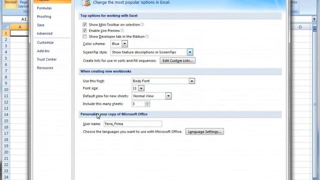 How to enable the Developer tab in Excel 2007? смотреть онлайн