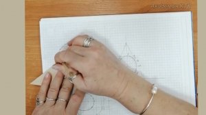 Усеченный конус: изометрия и развертка, натуральное сечение  Подробно и пошагово