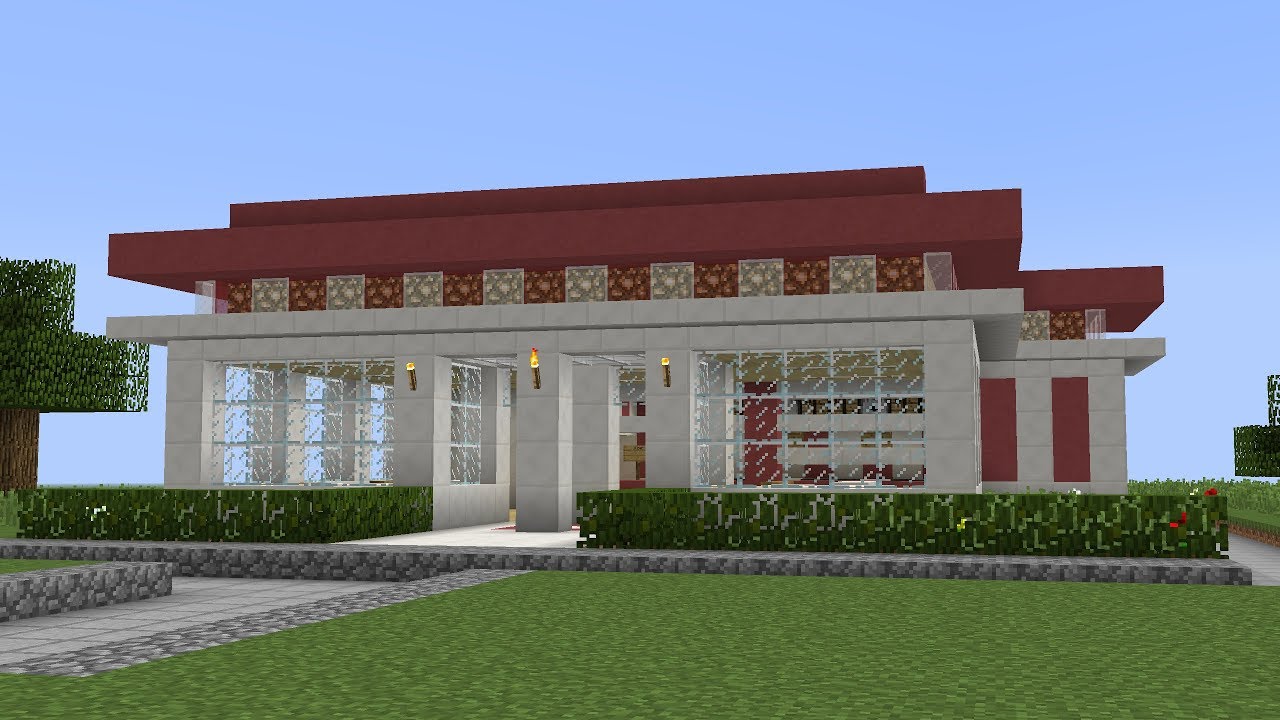 Майнкрафт - Как построить ресторан быстрого питания. Minecraft смотреть онлайн