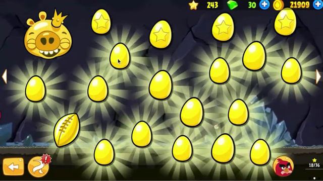 Angry Birds Classic All Golden Eggs смотреть онлайн