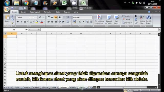 Cara Membuat dan menghapus Sheet Pada Microsoft Excel 2007 • Simple News Video смотреть онлайн