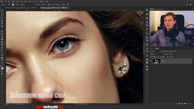 Как раскрасить черно-белое фото в Фотошопе | Photoshop смотреть онлайн