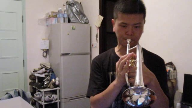 Trumpet / Cornet Solo - A Glad Tune (performance tempo) смотреть онлайн