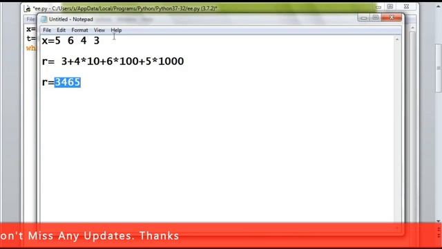 Program to reverse a number using while loop in python смотреть онлайн