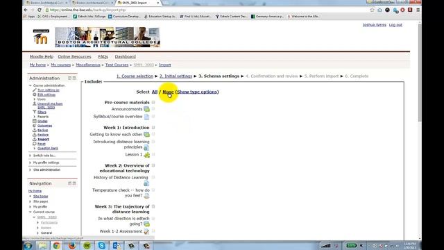 Importing from a Previous Course смотреть онлайн