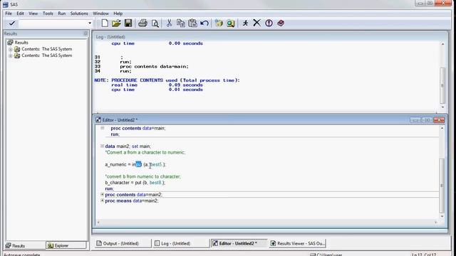 converting data types from numeric to character and vise versa смотреть онлайн