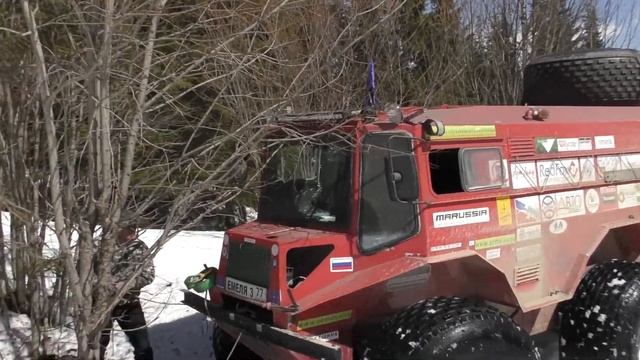 Вездеход 6х6 "МАКАР" и "ЕМЕЛЯ". Поход на плато Кваркуш. Часть 1 смотреть онлайн