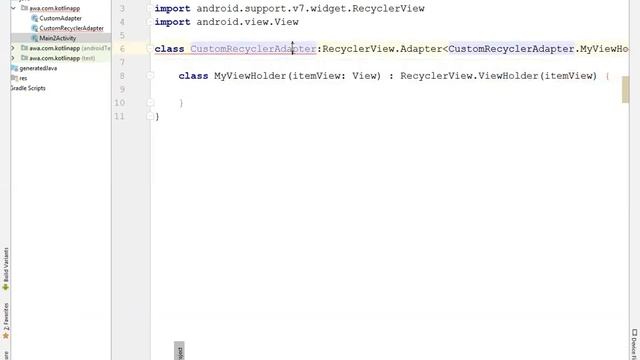 RecyclerView Kotlin смотреть онлайн