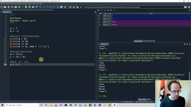Introduction to Booleans in Python смотреть онлайн
