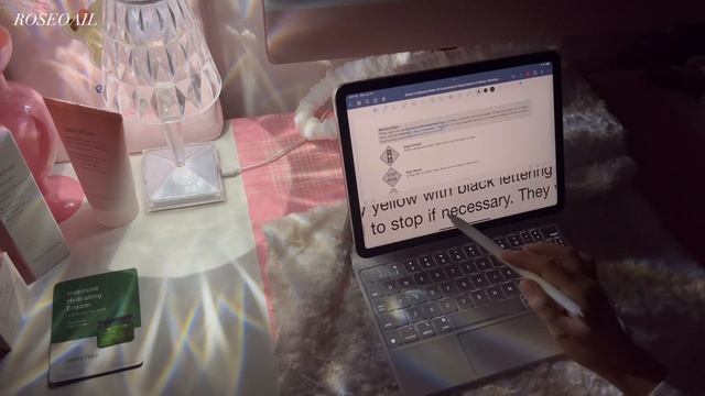 15 mins at early morning study with me ♡₊˚ ?・₊✧ — ipad, magic keyboard, pencil (no music) смотреть онлайн
