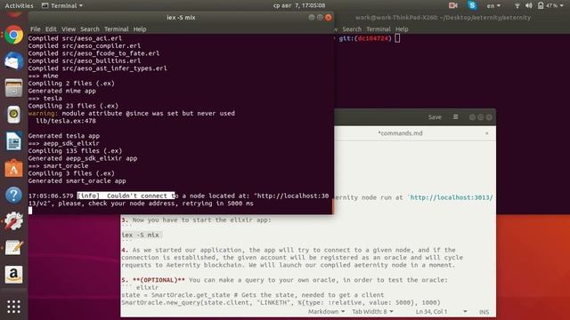 Aeternity Elixir SDK Smart Oracle project demonstration смотреть онлайн