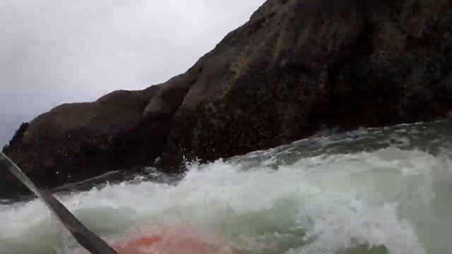On The Water - Neptune's Rangers Rock Gardening - Rough Water Sea Kayaking смотреть онлайн