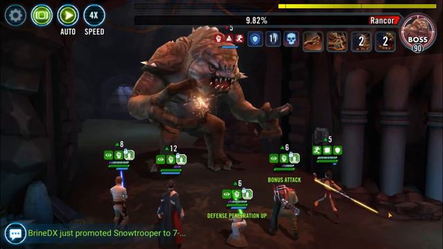 [*/\*] Star Wars: Galaxy of Heroes - Guild Raids - The Pit Face the Rancor (Heroic Challenge) смотреть онлайн