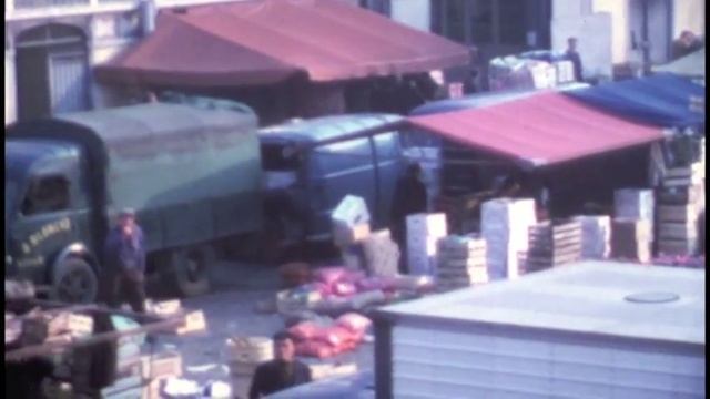 Marché de la Place des Halles Centrales - Mora Frères - 1970 смотреть онлайн