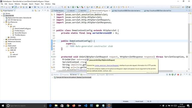 Day 4 Part 2 - Adv Java Servlet ThinkQuotient Pre Placement Kit смотреть онлайн