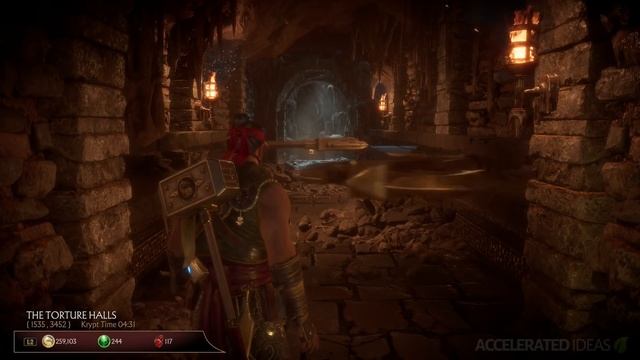 Mortal Kombat 11 Krypt - How to Get Skeleton Keys and Open Locked Golden Gates смотреть онлайн
