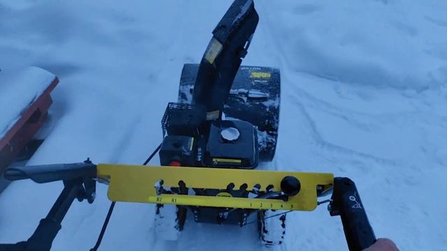 HUTER SGC 4100 бензиновый снегоуборщик обзор смотреть онлайн