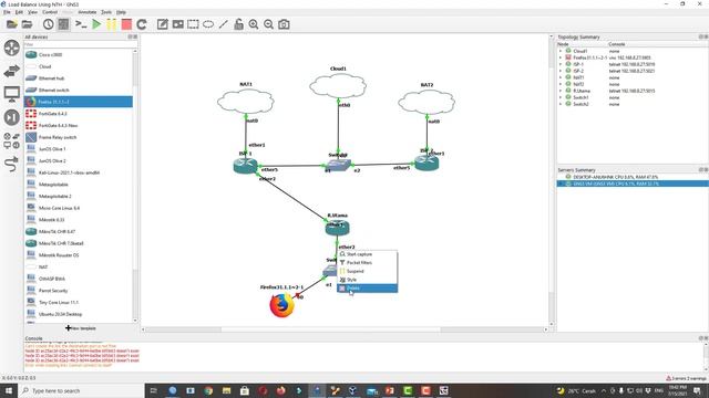 MTCNA SERIES - Load Balance Mikrotik dengan metode NTH menggunakan GNS3 Simulator смотреть онлайн