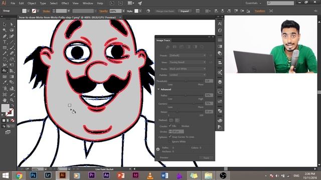 Convert Raster to Vector in Illustrator смотреть онлайн