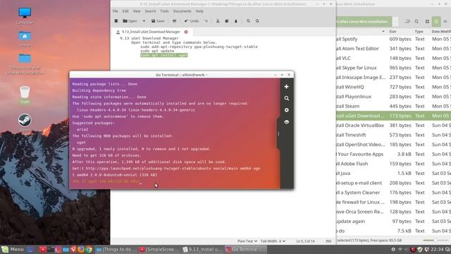 9.13. Install uGet Download Manager - Things to Do After Linux Mint 18 Installation смотреть онлайн