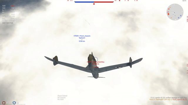 XP-55 The Backwards Fighter ( War Thunder ) смотреть онлайн