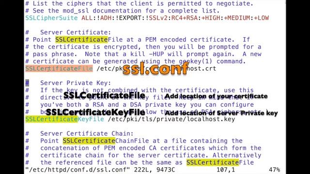 apache ssl configuration смотреть онлайн