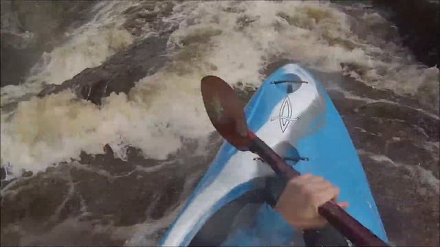 Kayaking the River Tees - High Force to Middleton-In-Teesdale - April 2017 смотреть онлайн