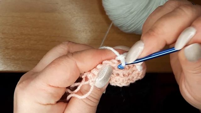 МК Начальных Рядов 3D Узора | #Вязание смотреть онлайн