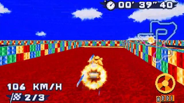 Srb2Kart v1.0.1 - GBA Ribbon Road смотреть онлайн