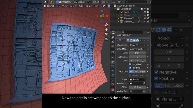 Blender Secrets - Wrapping Hard Surface Meshes on Surfaces смотреть онлайн