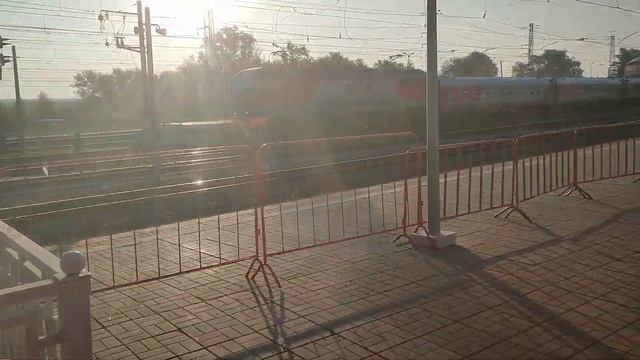 Ранним, солнечным утром прибываем на станцию Бологое!!! 27.06.2022г. смотреть онлайн