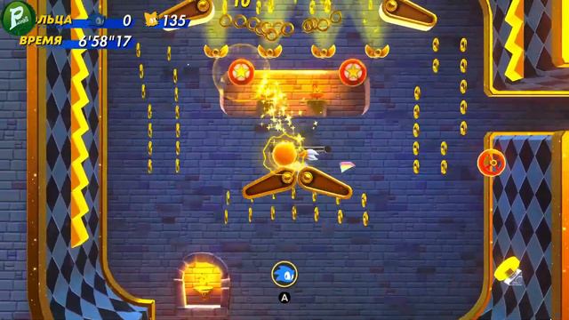 Играем с Женой в Sonic Superstars!  Прохождение  - Часть 14. Золотой Город Акт2 !