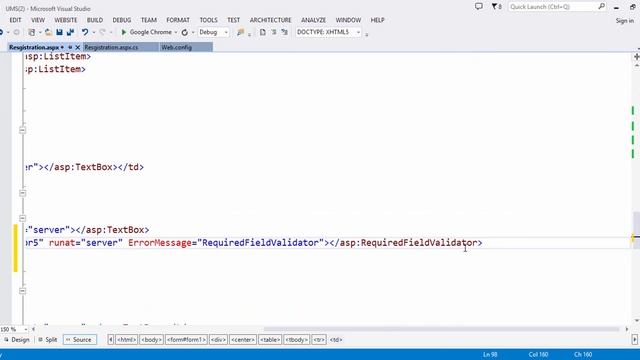 Asp.net Project in Urdu/Hindi [UMS] P-8 Required Field Validator смотреть онлайн