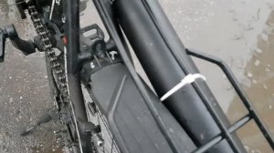 Обзор резонатора с глушителем, веломотор F50