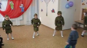 Супер-танец Катюша в детском саду "Росинка"